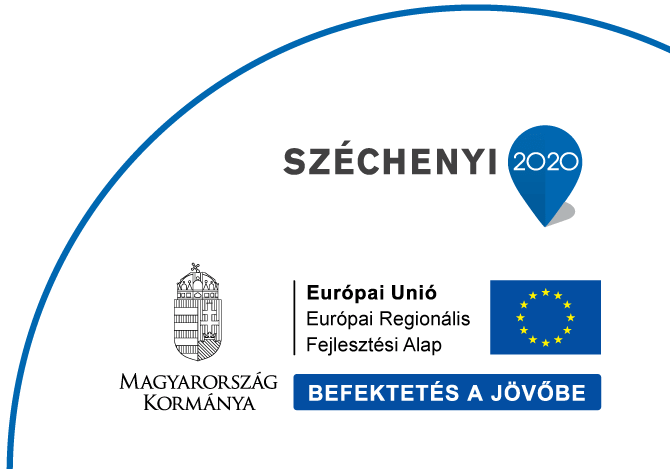Széchenyi 2020-Logo an der unteren Position